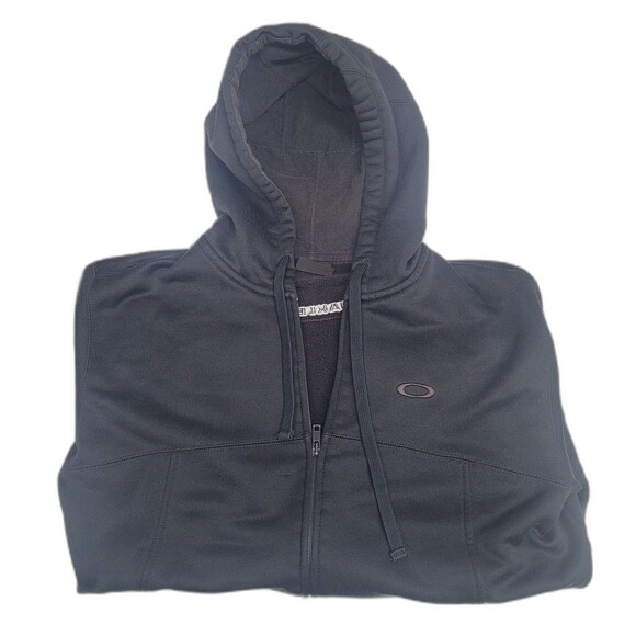 Vtg Y2k Oakley Sunglasses Zip hoodie Tech - Picture 3 of 10